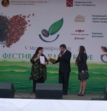 Участие в концертной программе “Чайное дерево” V Международного фестиваля чая и кофе, Московская площадь, Санкт-Петербург